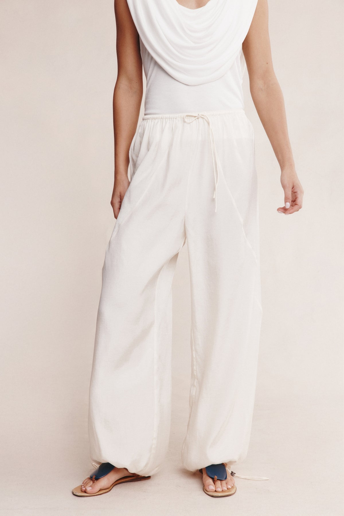 Marle | Ramzi Pant - Ivory
