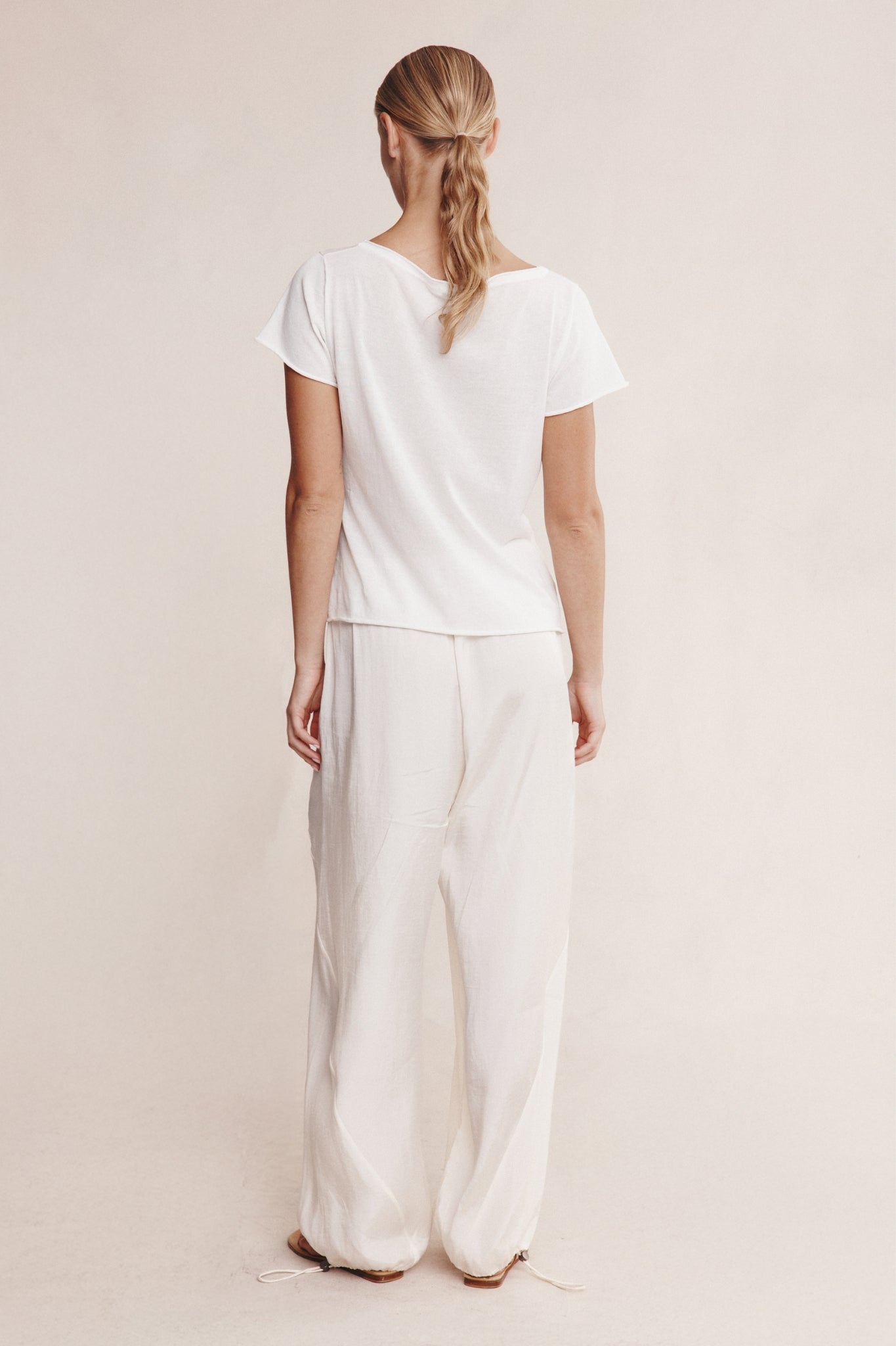 Marle | Lill Knit Tee - Ivory