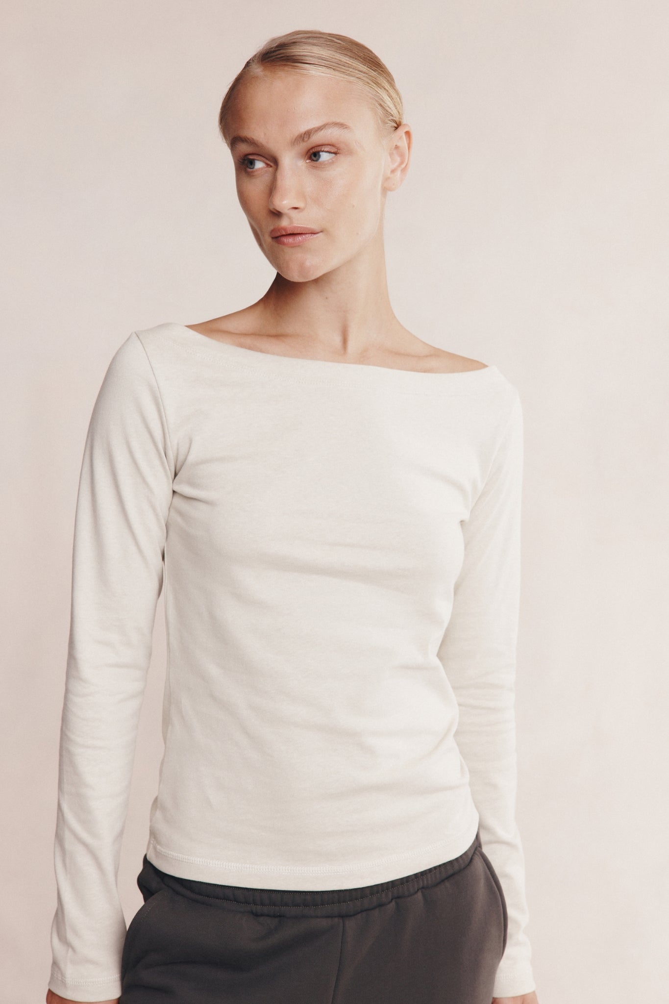 Marle | Thalia Long Sleeve Tee - Silt