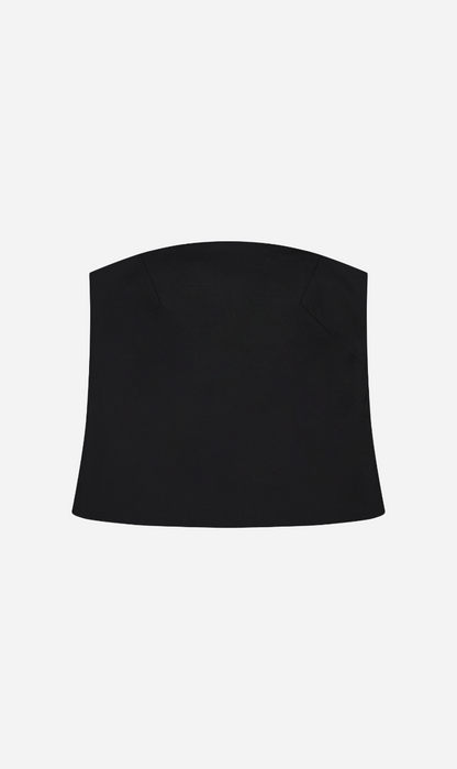 Rebe | Strapless Top - Black