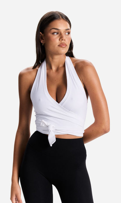 Agnes Athletica | Agnes Wrap - White