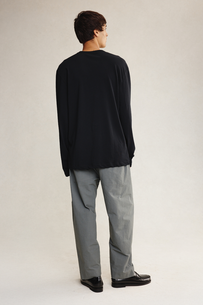 Marle | Kosta Long Sleeve Tee - Black