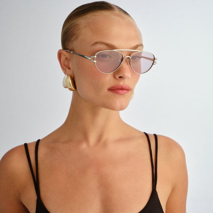 Le Specs | Numero Seis 2623812 - Bright Silver