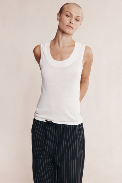 Marle | Veneda Singlet - Ivory