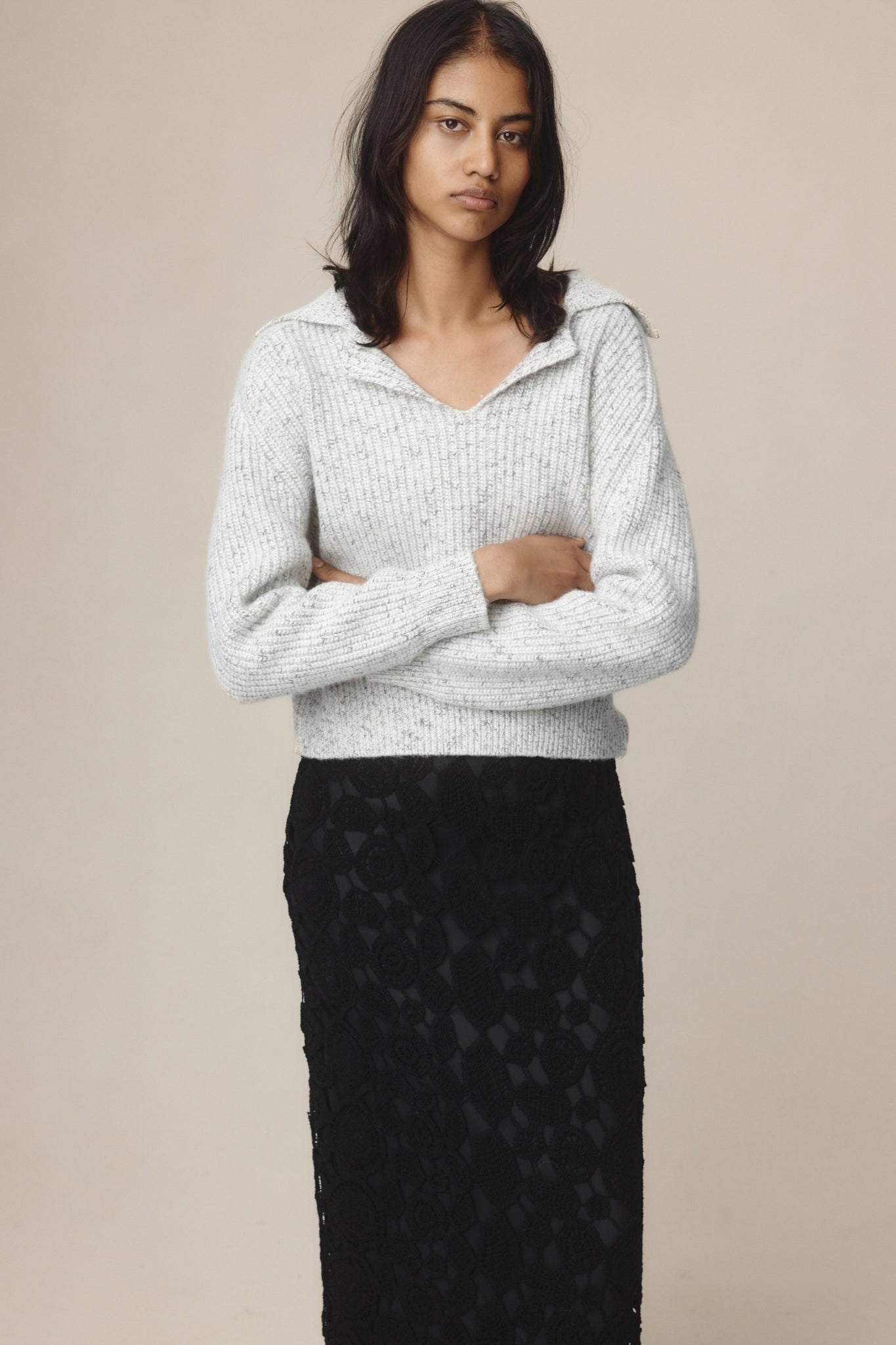 Marle | Ed Jumper - Pumice