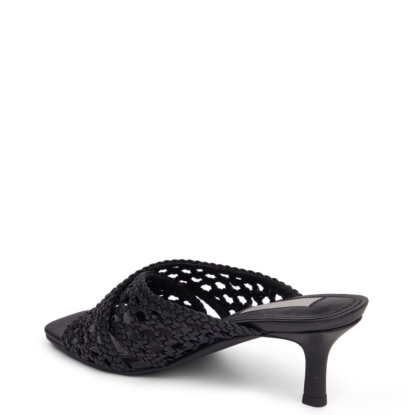 Kathryn Wilson | Lila Woven Heel - Black