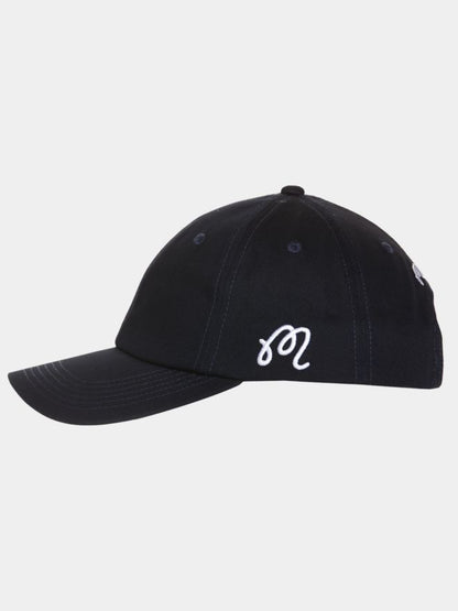 Malbon | Evergreen Washed Cotton Twill Dad Hat - Navy