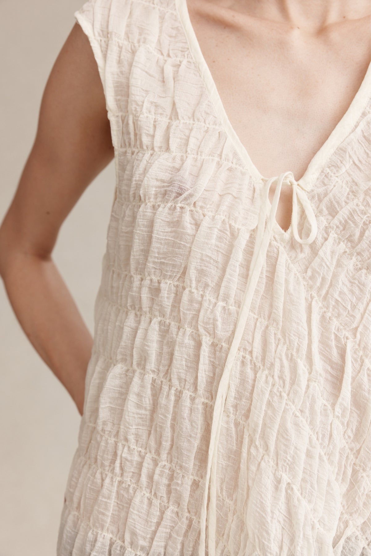 Marle | Blanche Top - Ivory