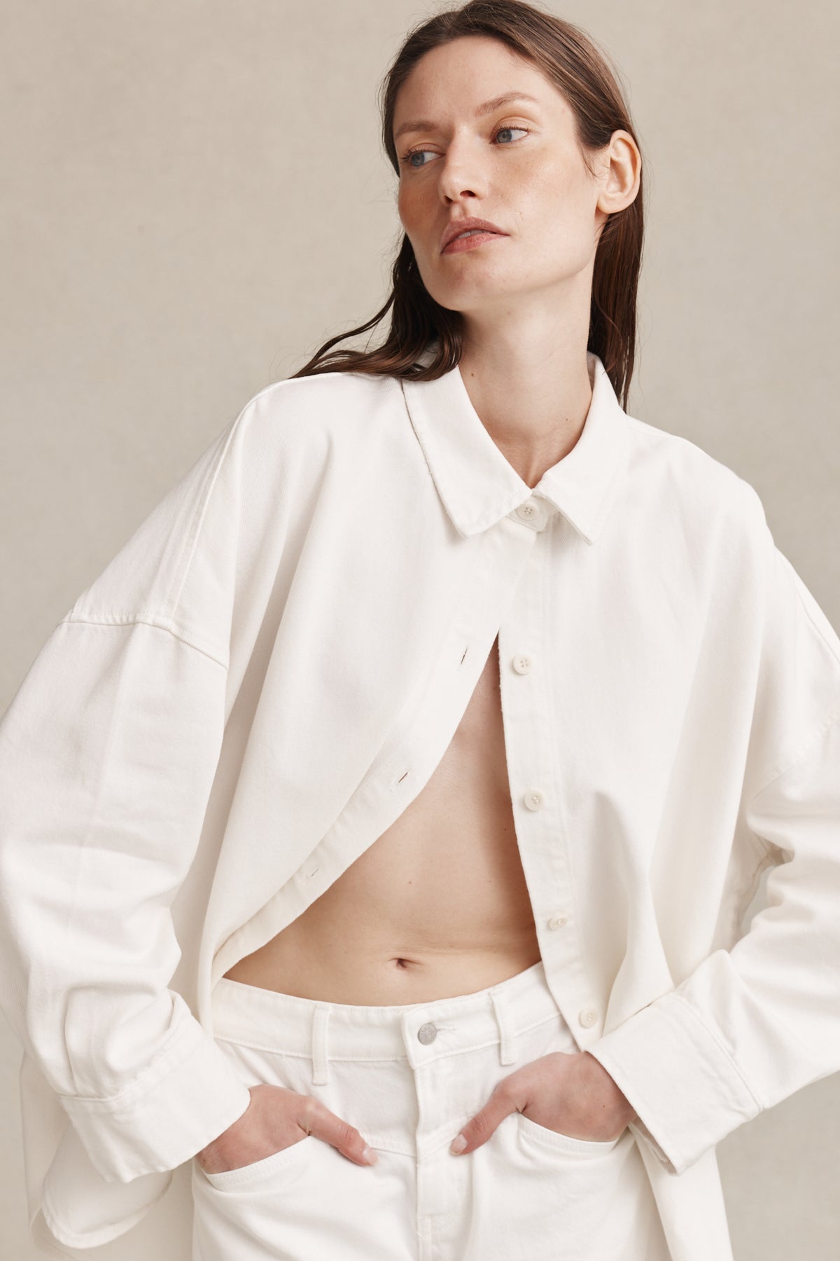 Marle | Jordy Shirt - Blanc