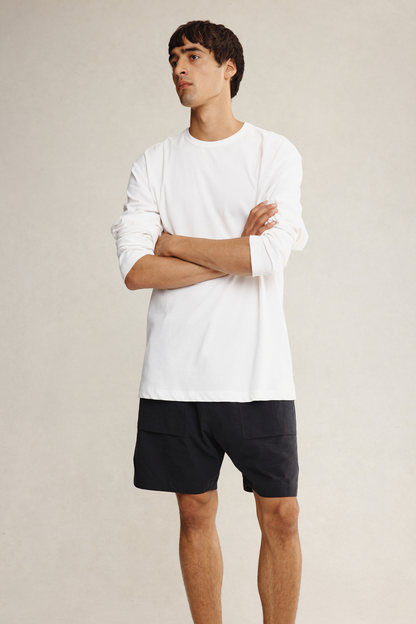Marle | Kosta Long Sleeve Tee - Ivory