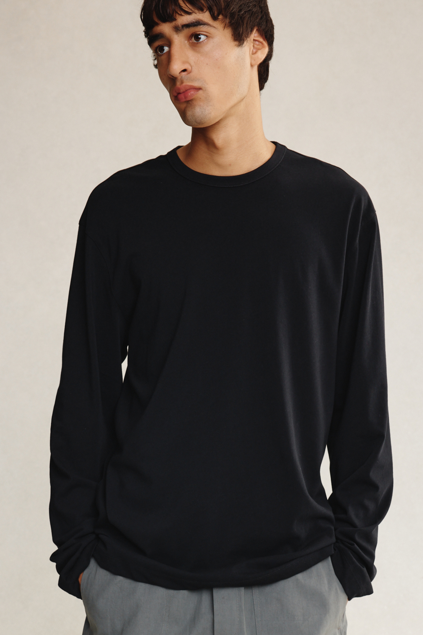 Marle | Kosta Long Sleeve Tee - Black