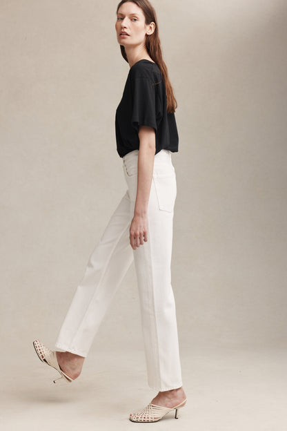 Marle | Classic Jean - Blanc