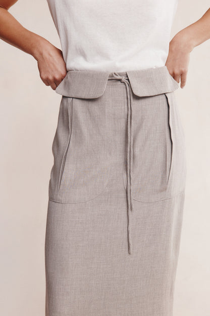 Marle | Beca Skirt - Grey Marle