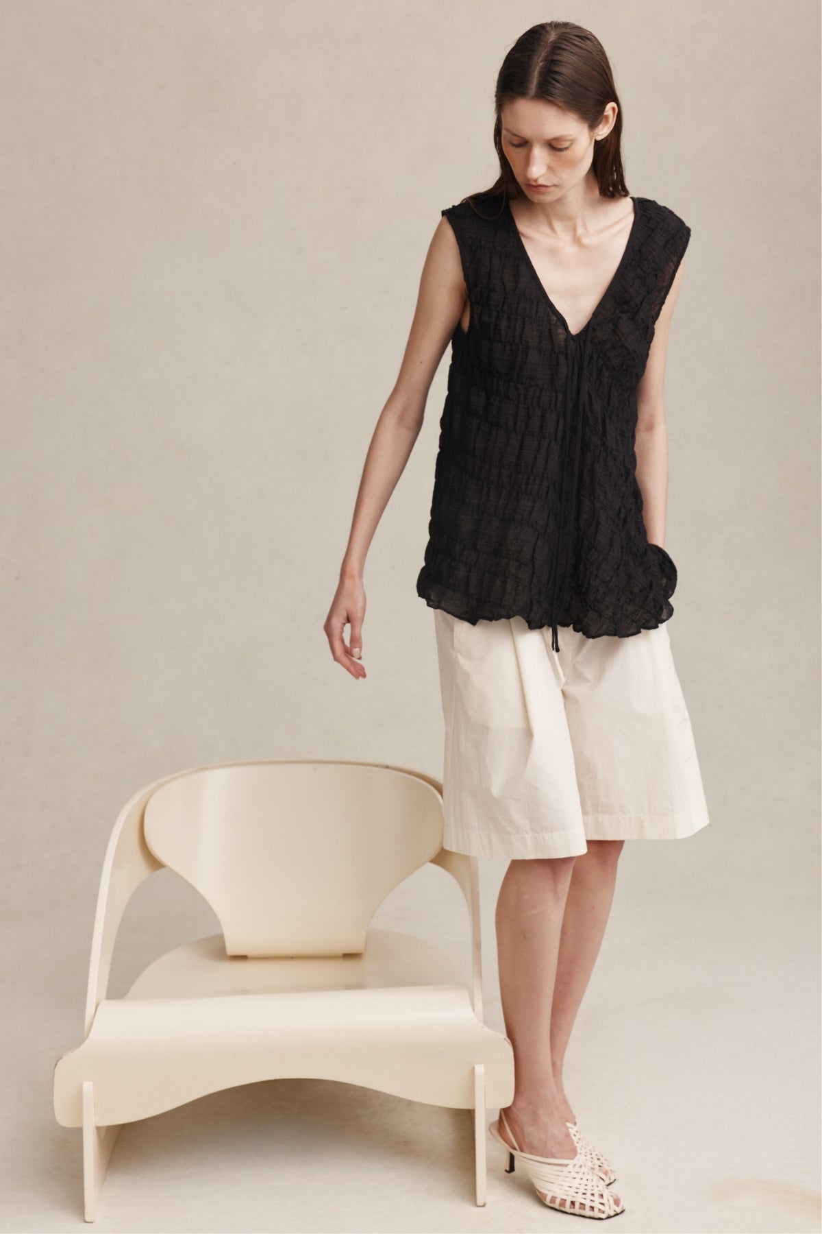 Marle | Blanche Top - Black