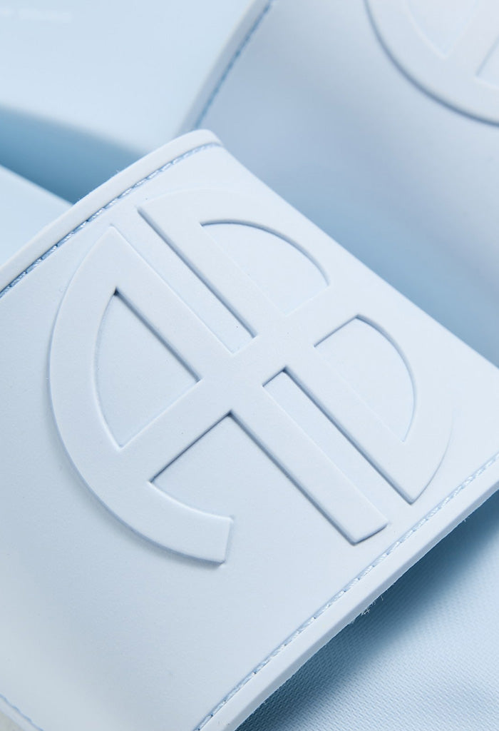 Anine Bing | Isla Slides - Pale Blue
