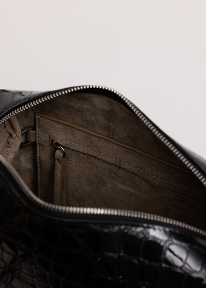 Yu Mei | Ch'lita Bag - Black Croc