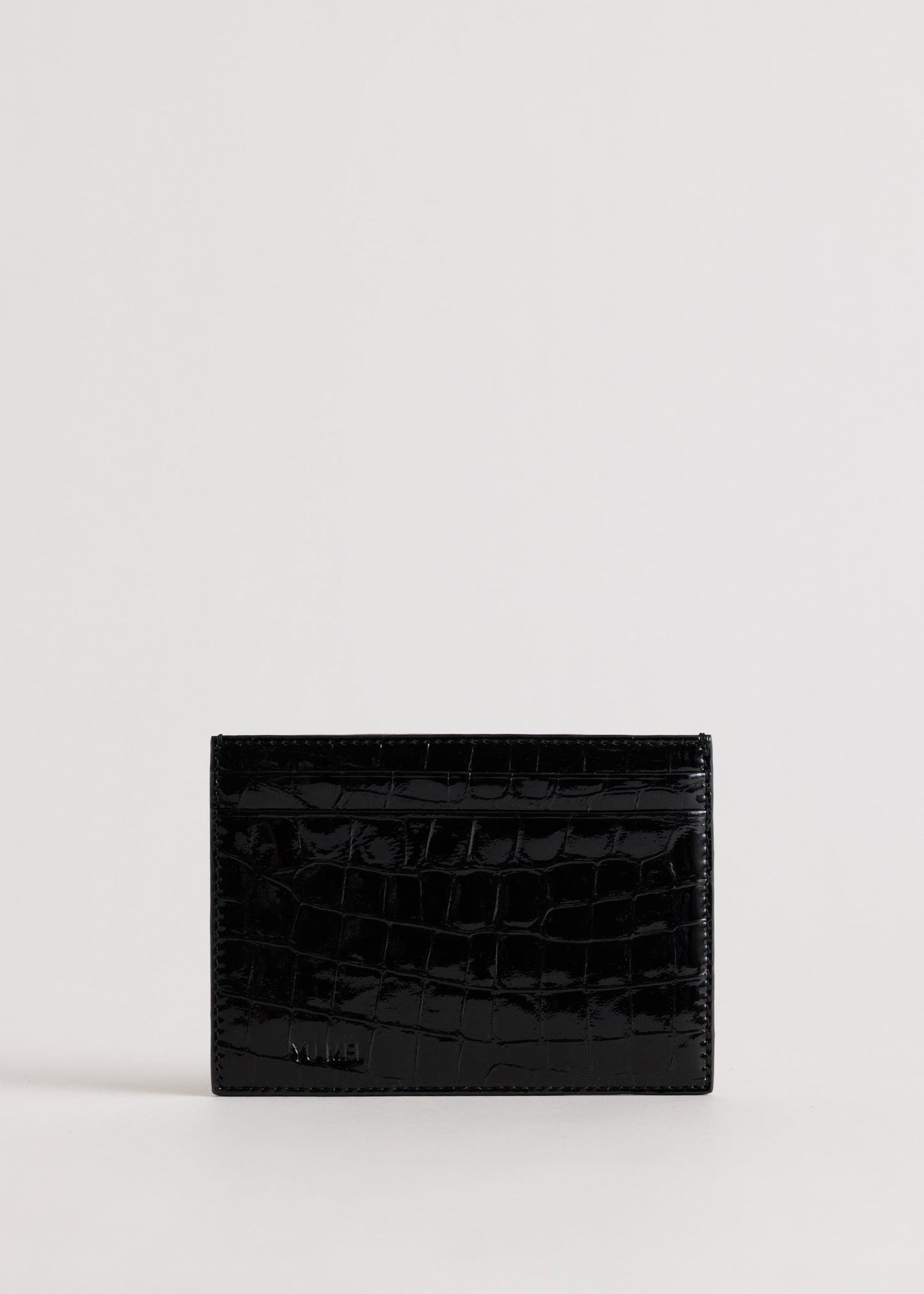 Yu Mei | Youhan Cardholder - Black Croc