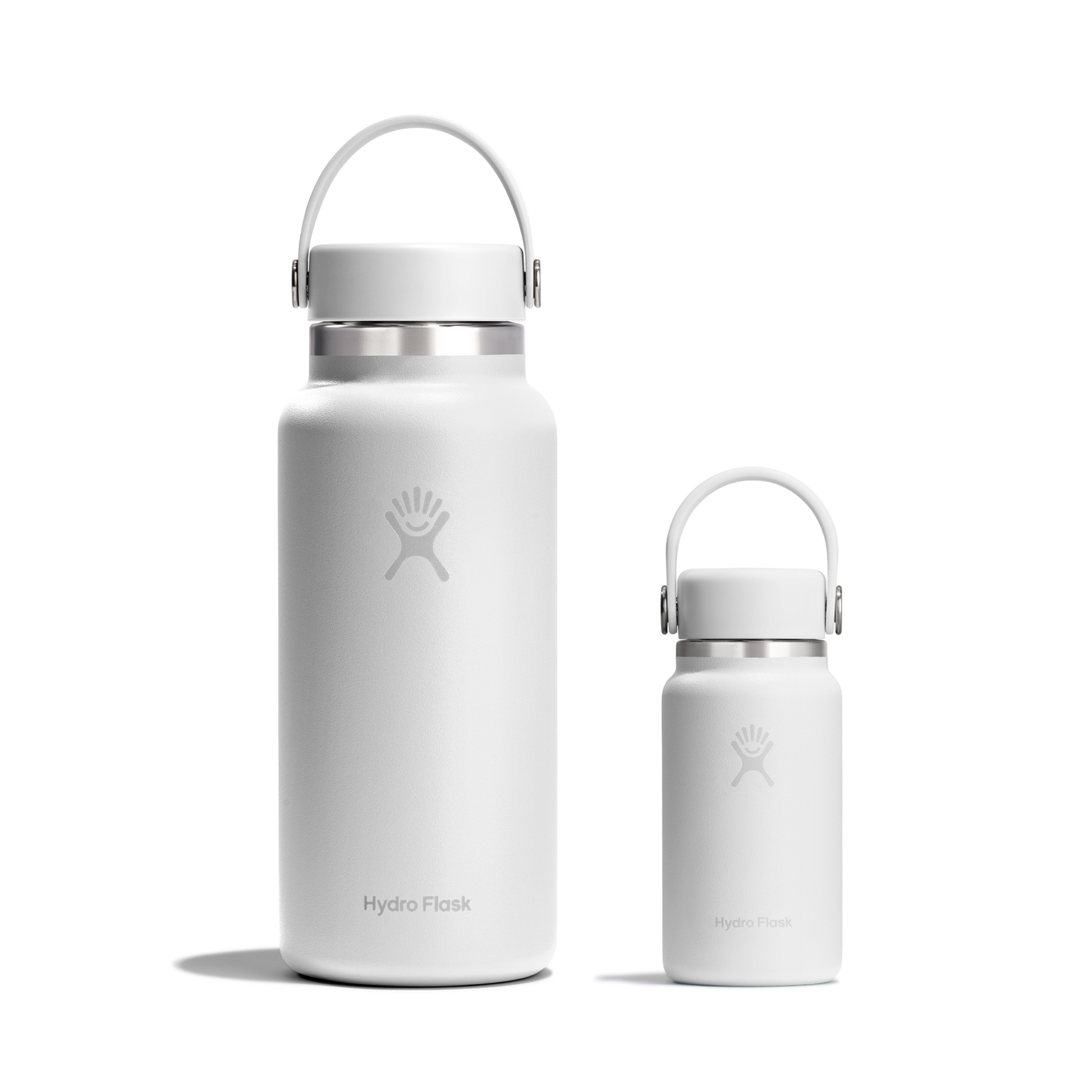 Hydro Flask | Micro Hydro 200 MI FlexClip Strap - White