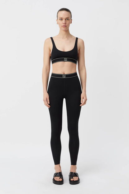 Camilla And Marc | Ember Active Crop Top - Black
