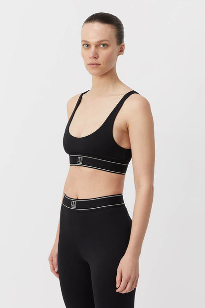 Camilla And Marc | Ember Active Crop Top - Black