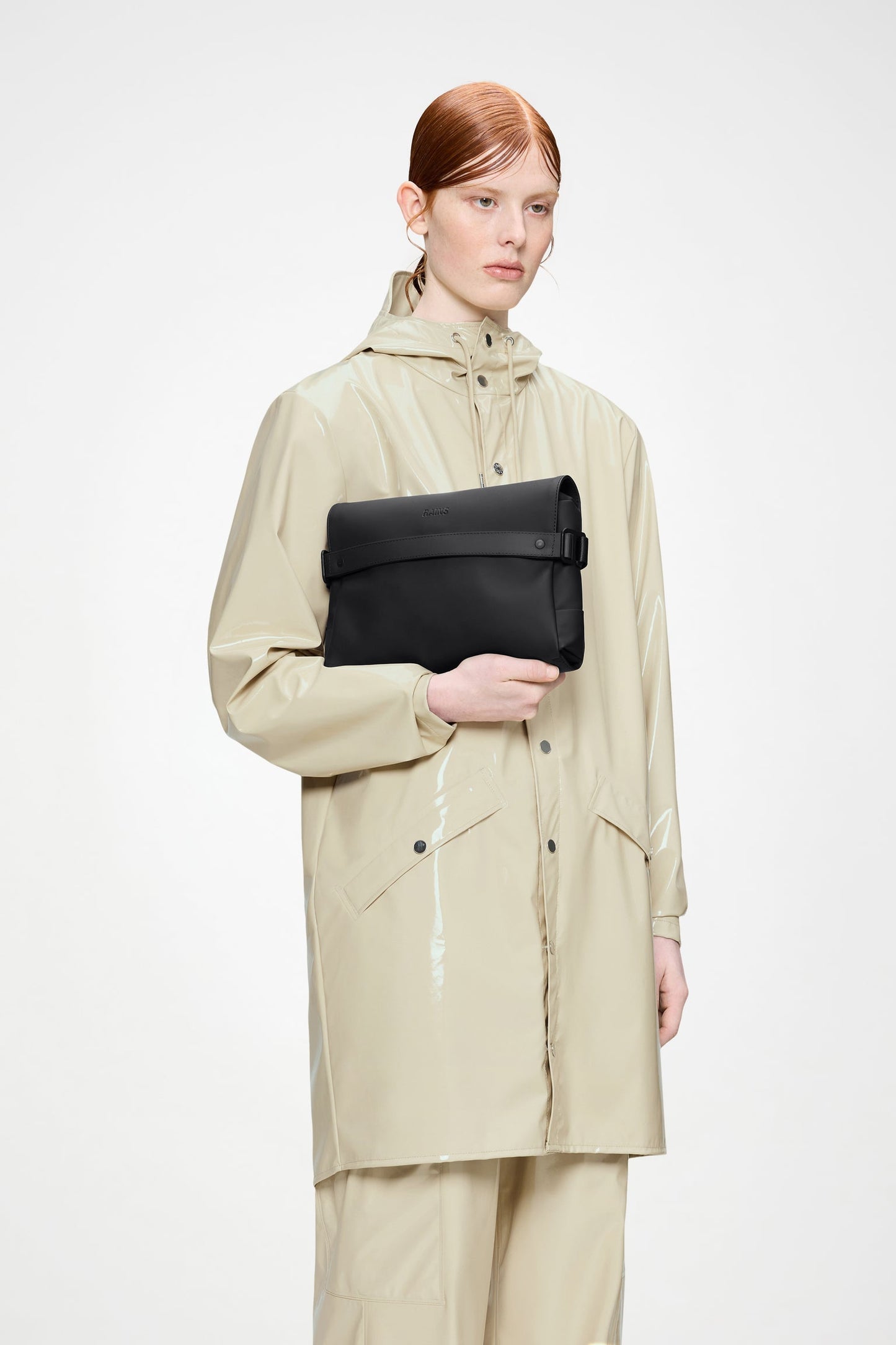 RAINS | OTG Wash Bag - Black