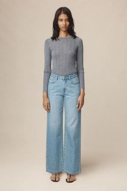 Marle | Wide Leg Jean - Classic Wash