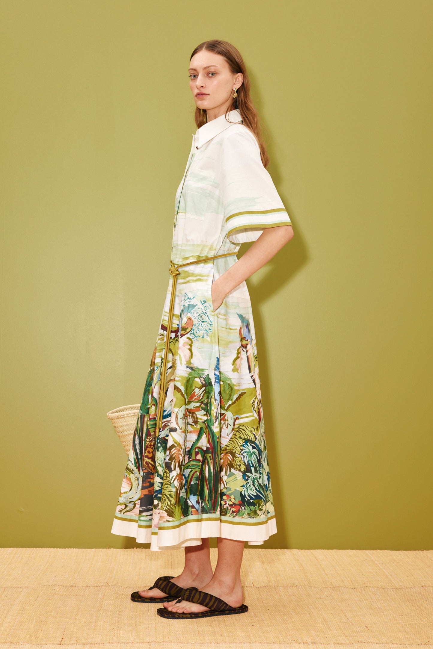 Alemais | Jungle Boogie Shirt Dress - Multi