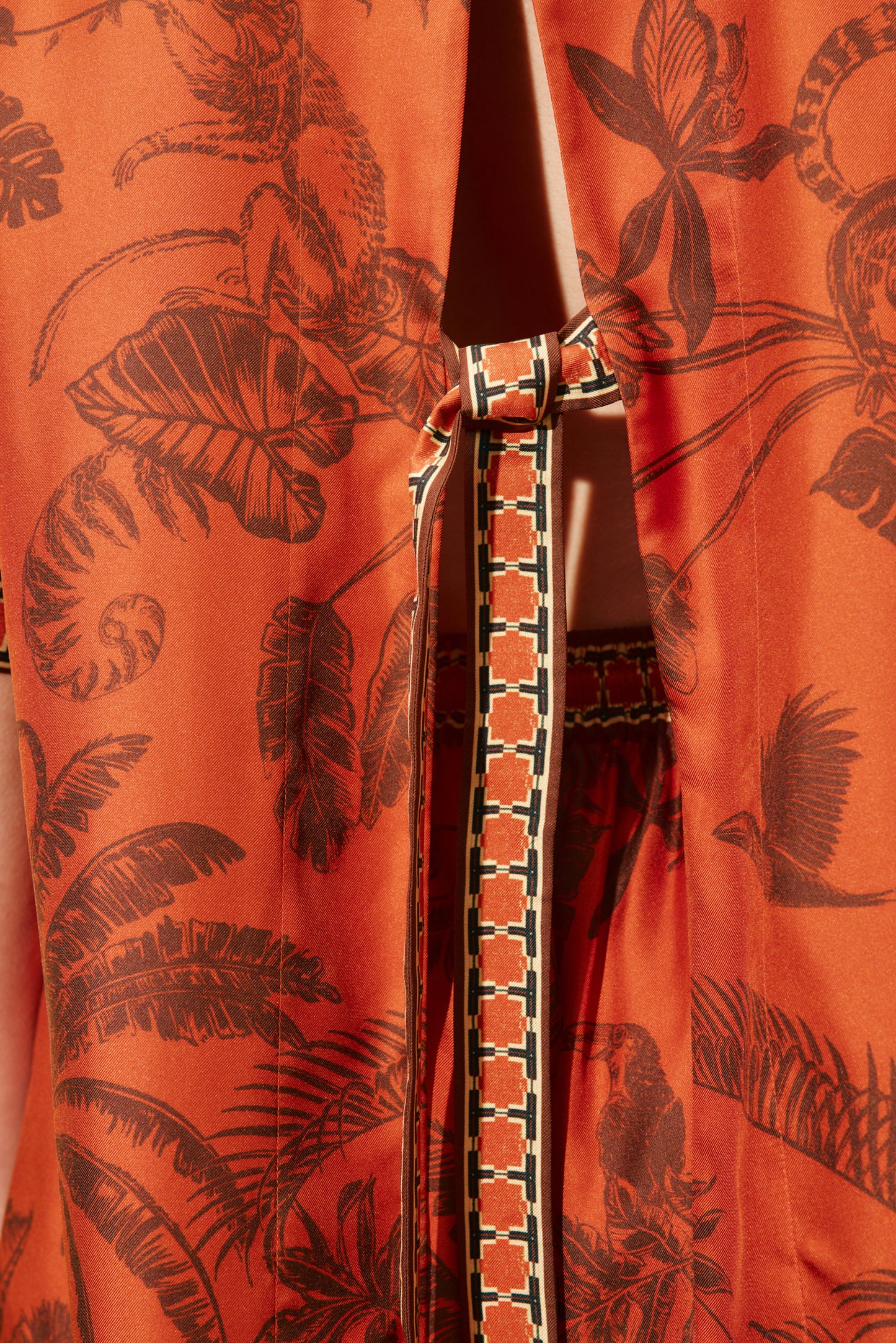 Alemais | Monkey Dance Silk Shirt - Multi