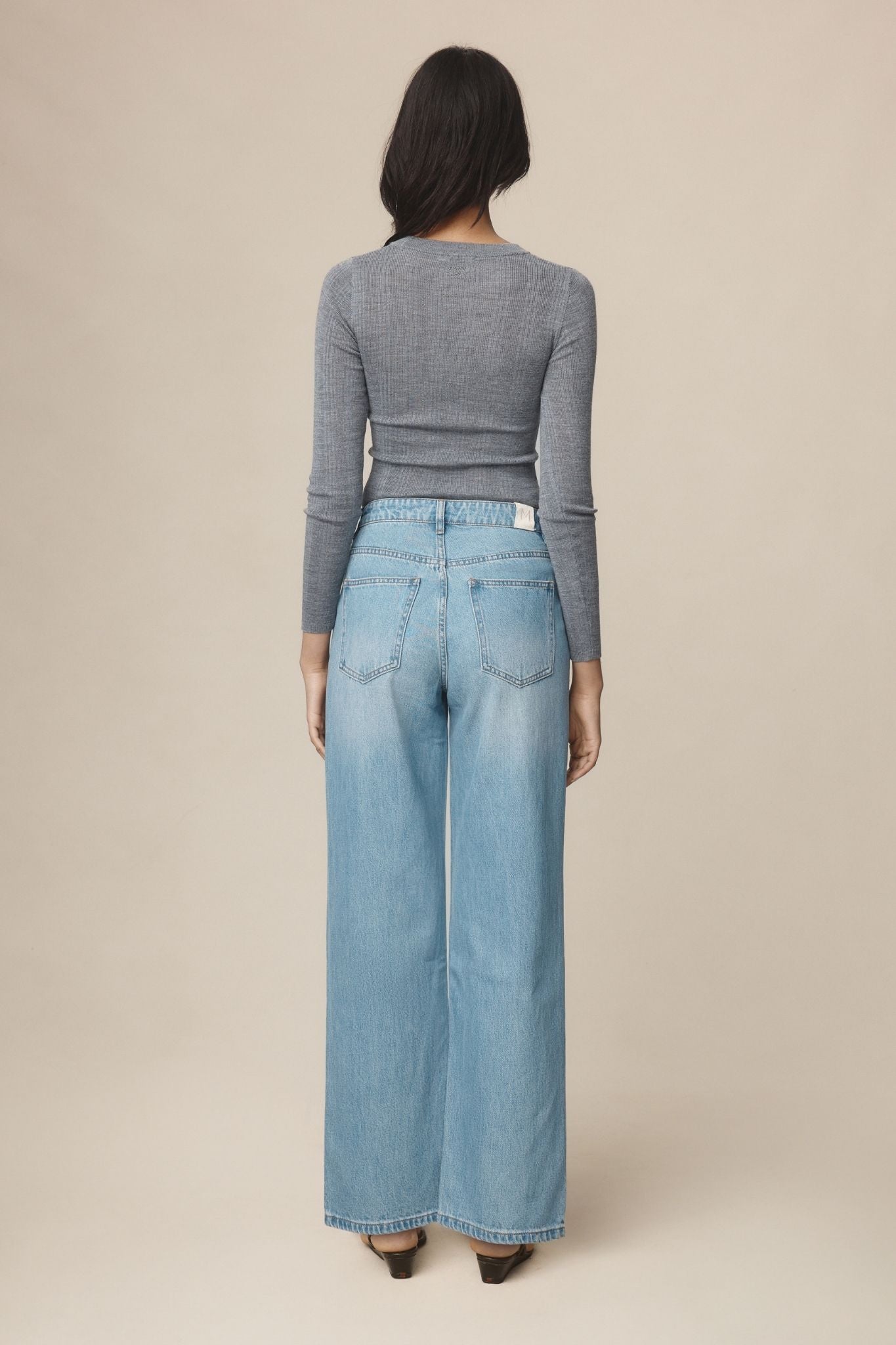 Marle | Wide Leg Jean - Classic Wash