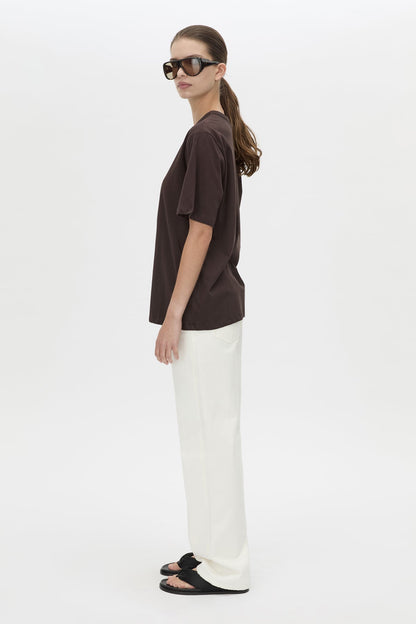 Camilla & Marc | Calista Relaxed Print Tee - Hickory