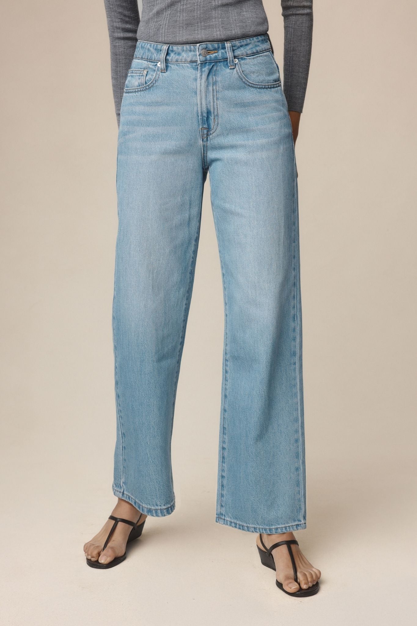 Marle | Wide Leg Jean - Classic Wash