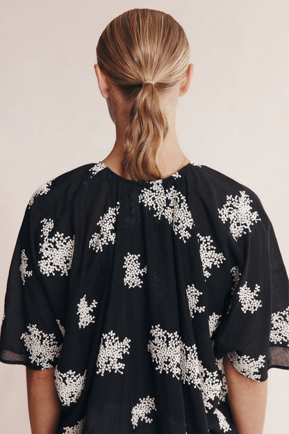 Marle | Liberty Short Sleeve Shirt - Rice Flower