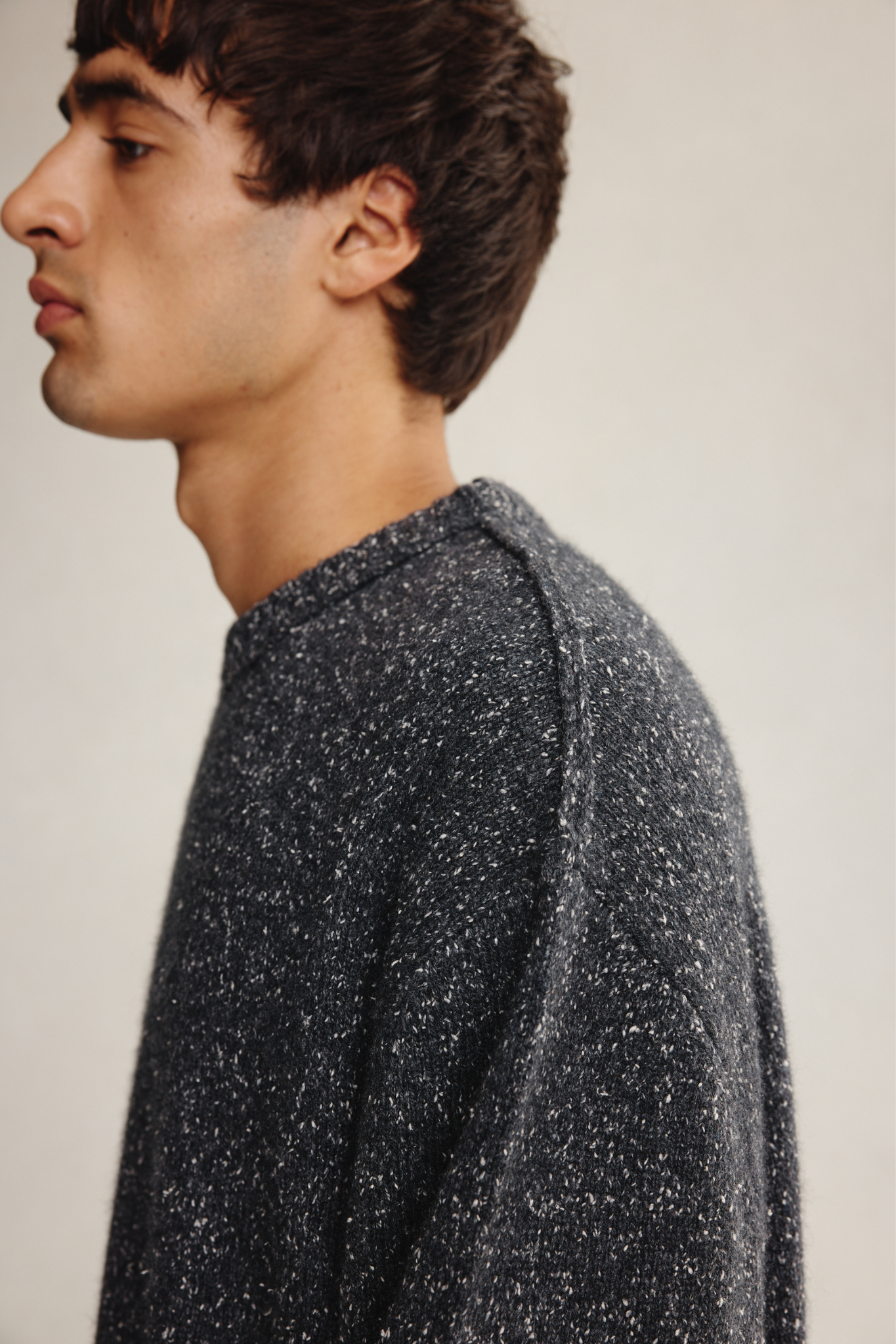 Marle | Dimitri Sweater - Charcoal Grain