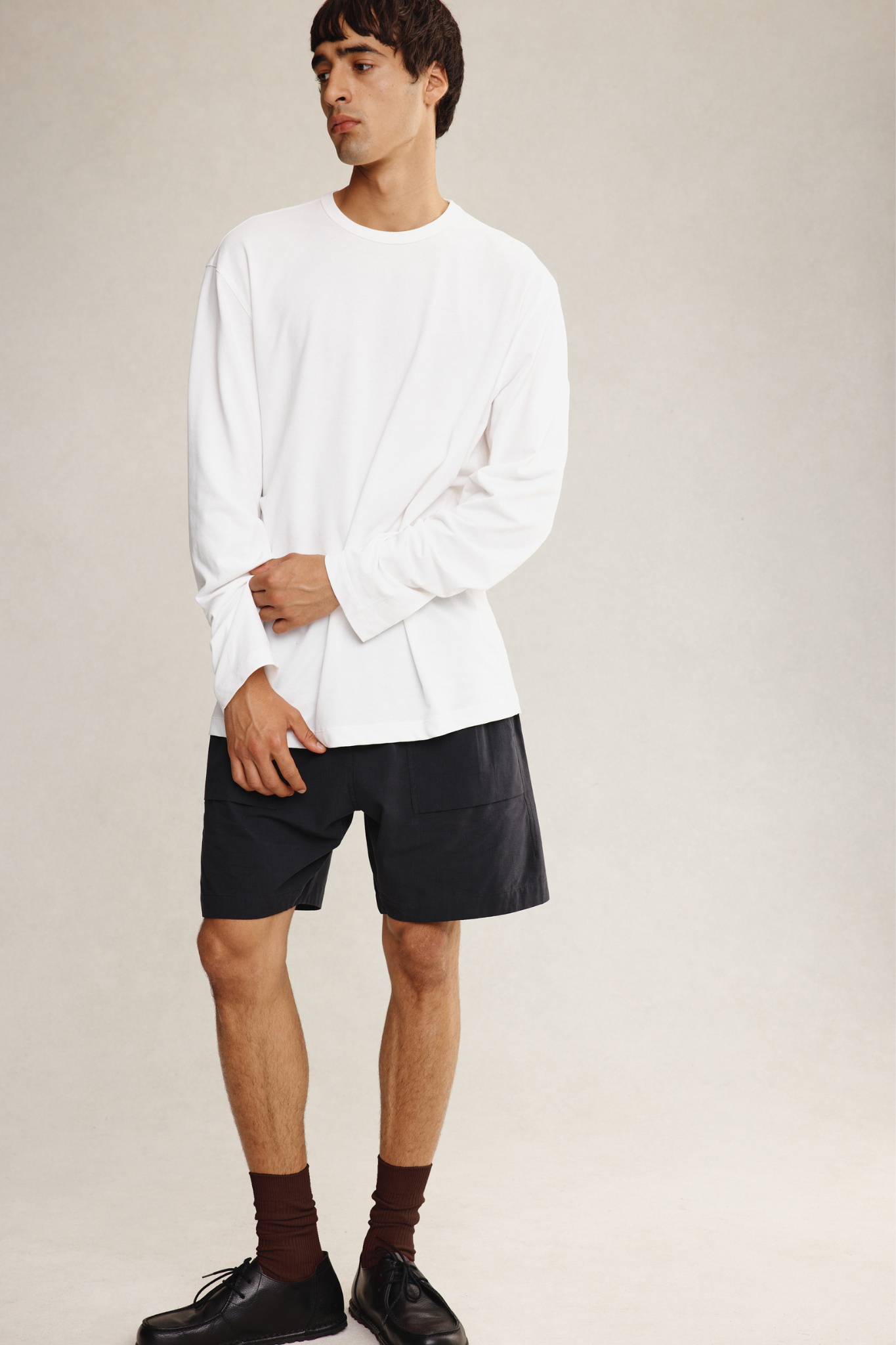 Marle | Kosta Long Sleeve Tee - Ivory