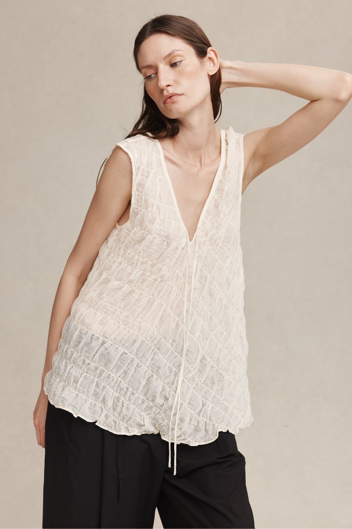 Marle | Blanche Top - Ivory