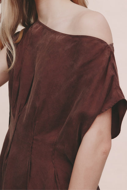 Marle | Gaia Dress - Chocolate