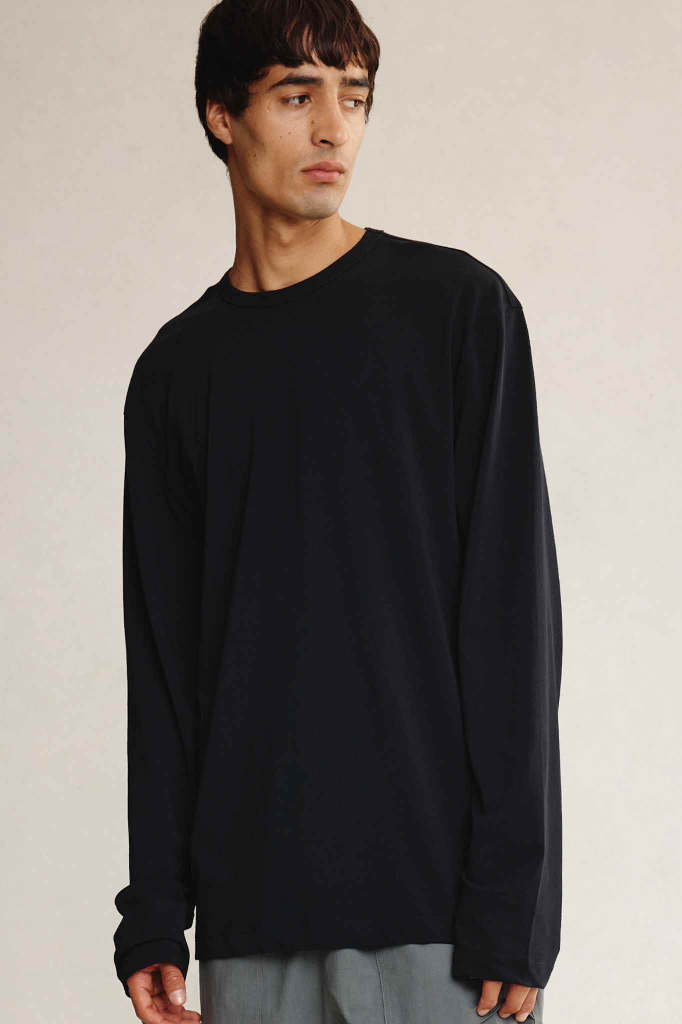 Marle | Kosta Long Sleeve Tee - Black