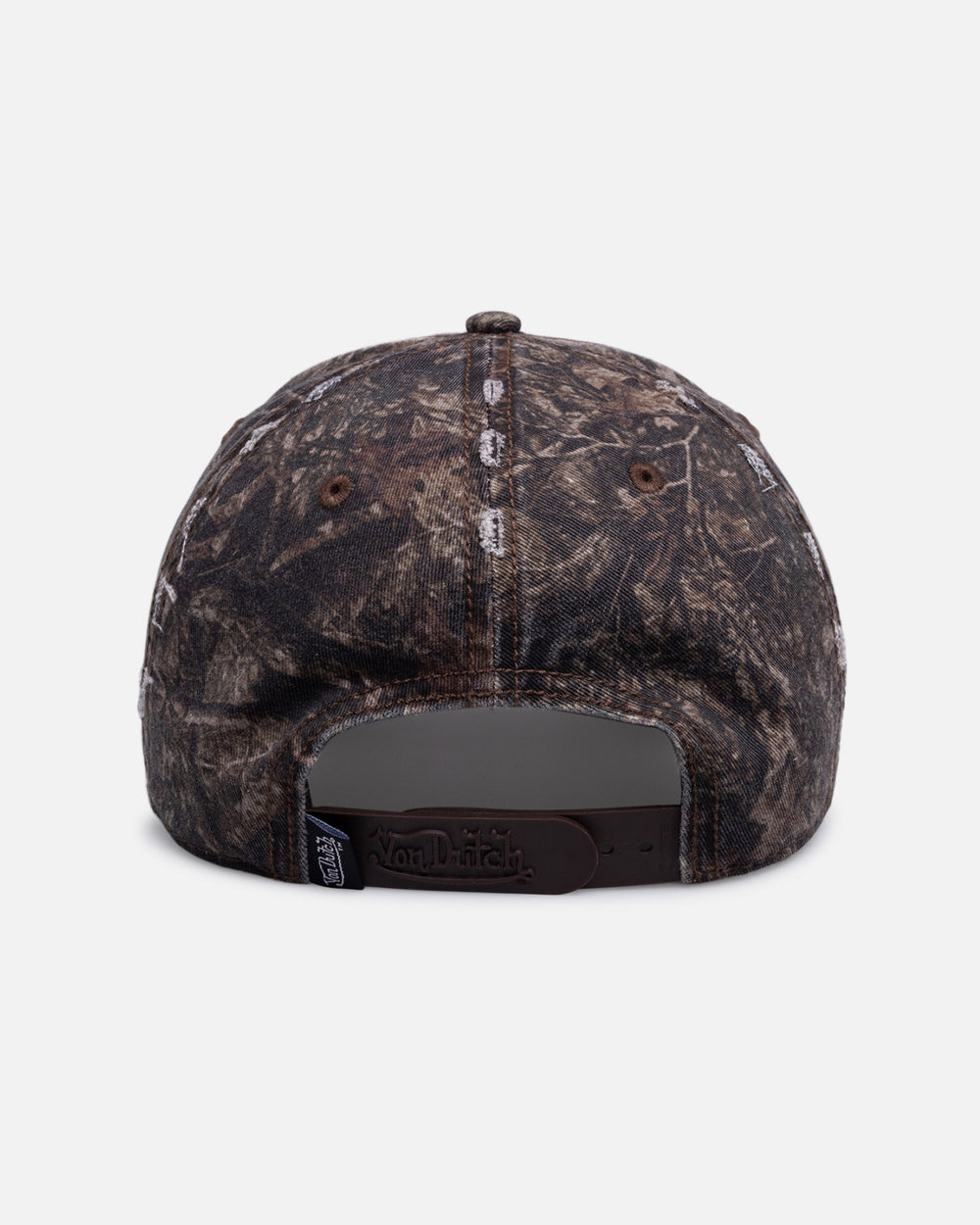 Von Dutch | Dad Cap Destroyed Hat - Nature Camo