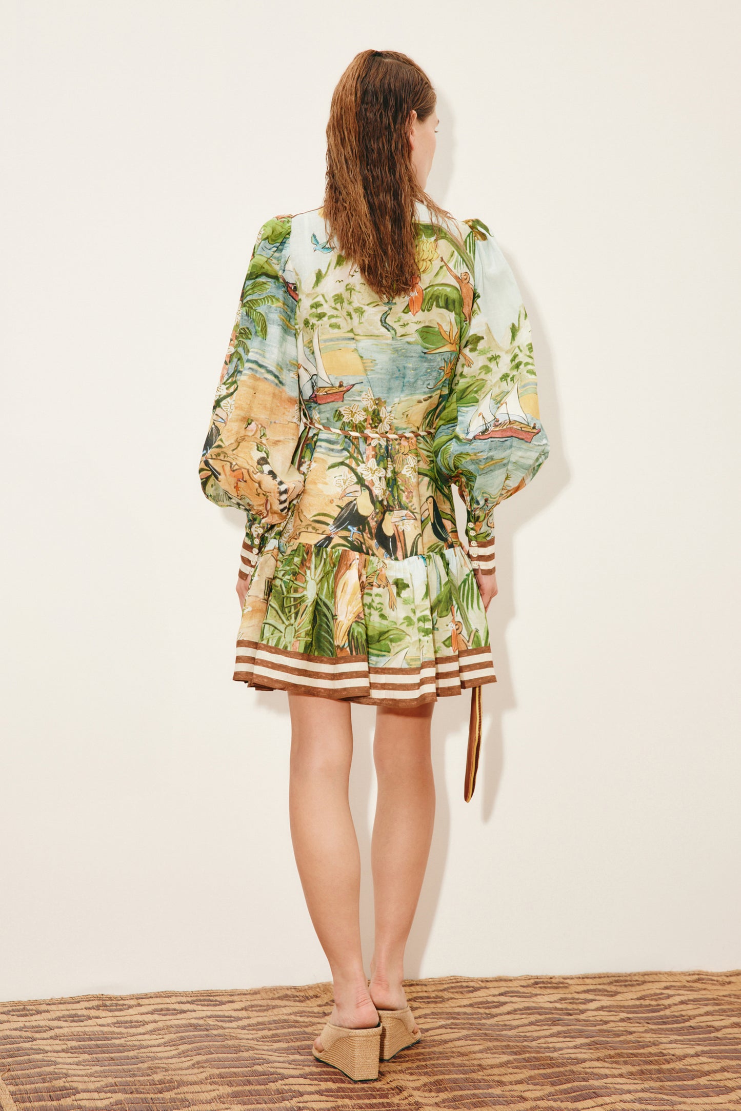 Alemais | Toucan Tango Mini Dress - Multi