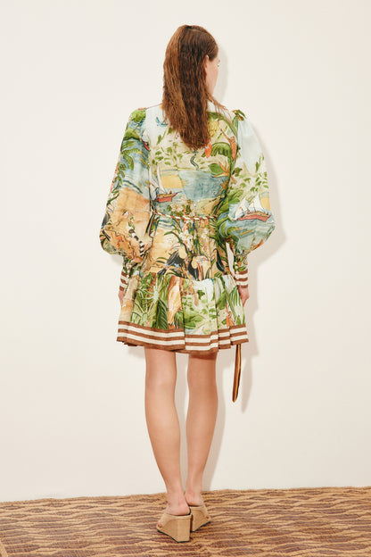 Alemais | Toucan Tango Mini Dress - Multi