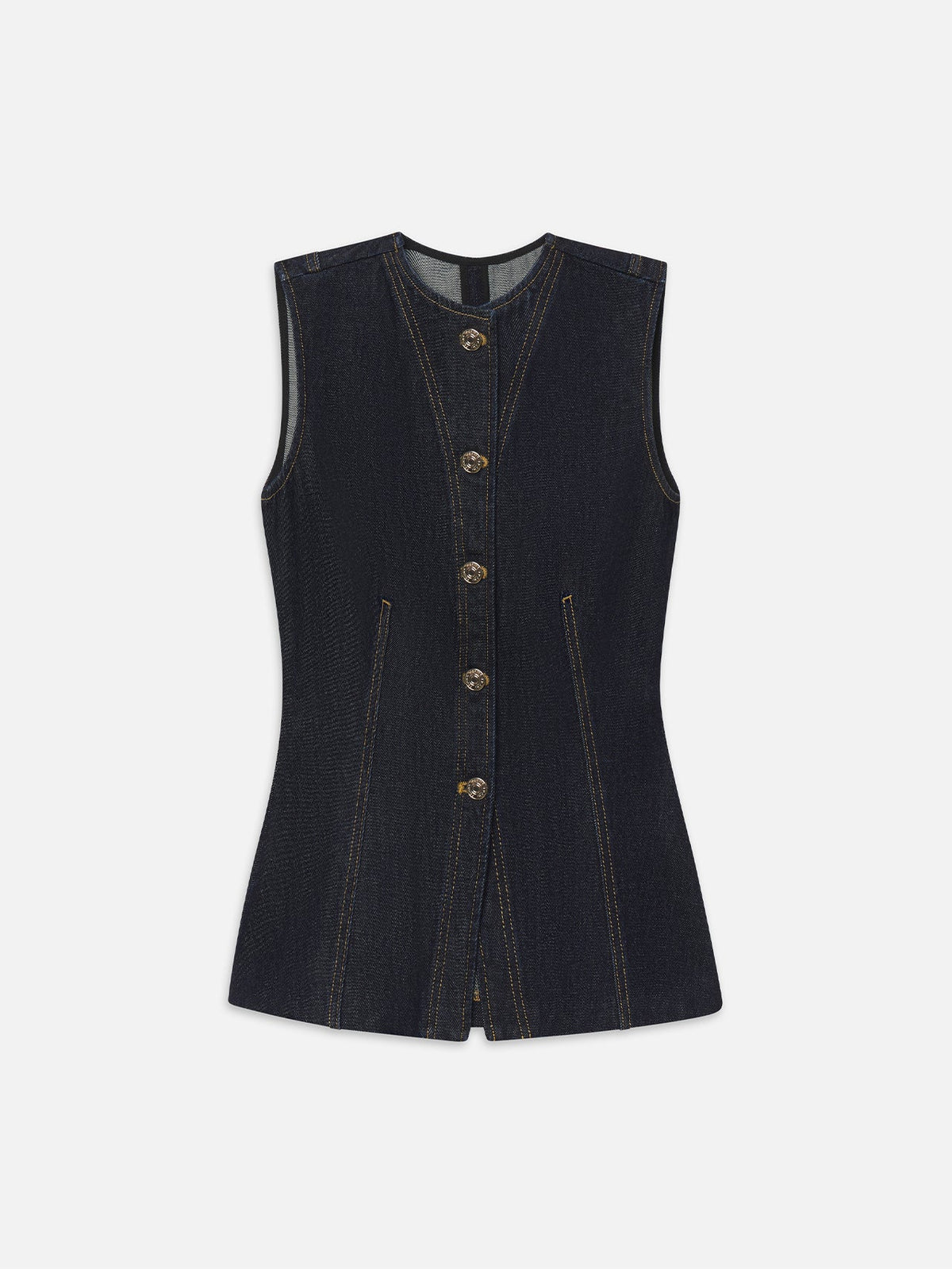 Frame Denim | The Form Vest - Rinse