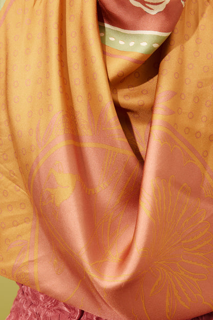 Alemais | Alberta Silk Scarf - Multi