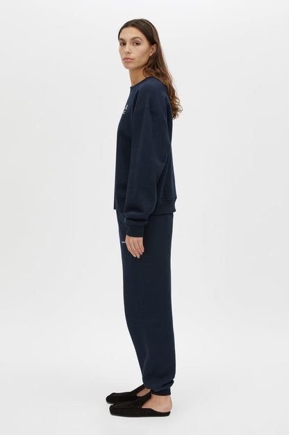 Camilla and Marc | Era Track Pant - Navy/White