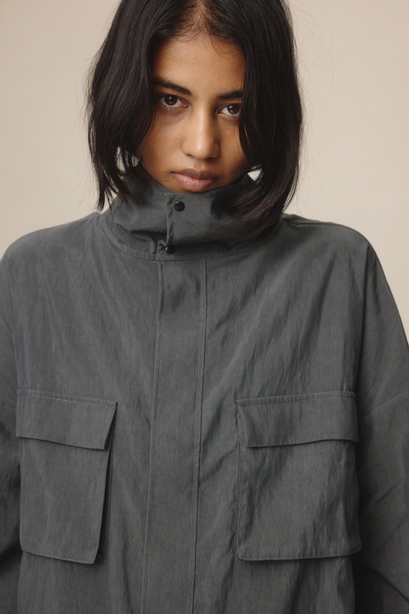 Marle | Gray Jacket - Charcoal