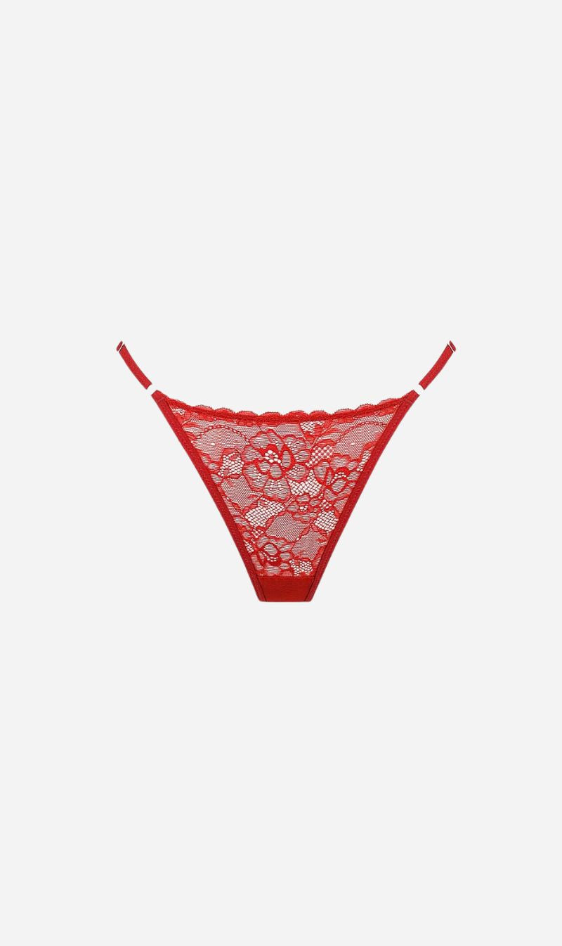 Kat the Label | Rosie Thong - Red