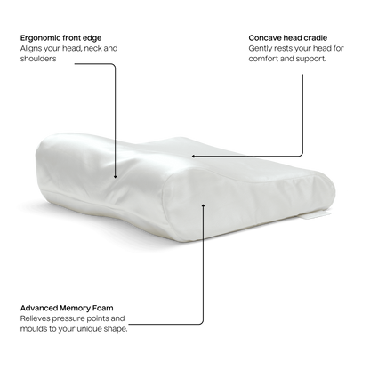 Hyoumankind | On The Go Pillow - Silk White