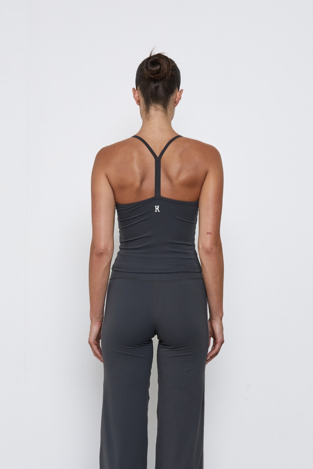 Pinky & Kamal | Racer Back Tank - Grey