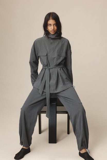 Marle | Gray Jacket - Charcoal
