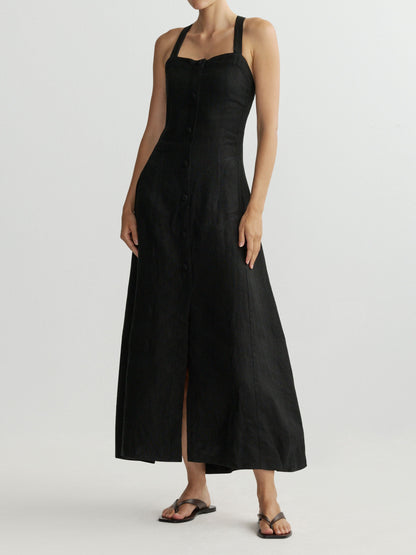 DL1961 | Danika Linen Dress - Black