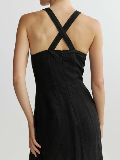 DL1961 | Danika Linen Dress - Black
